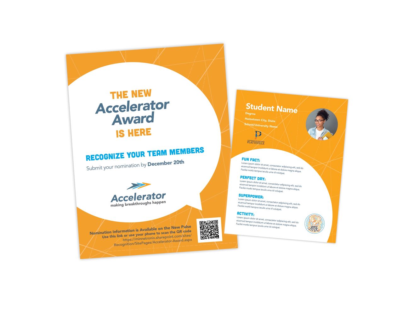 Flyer created in Canva