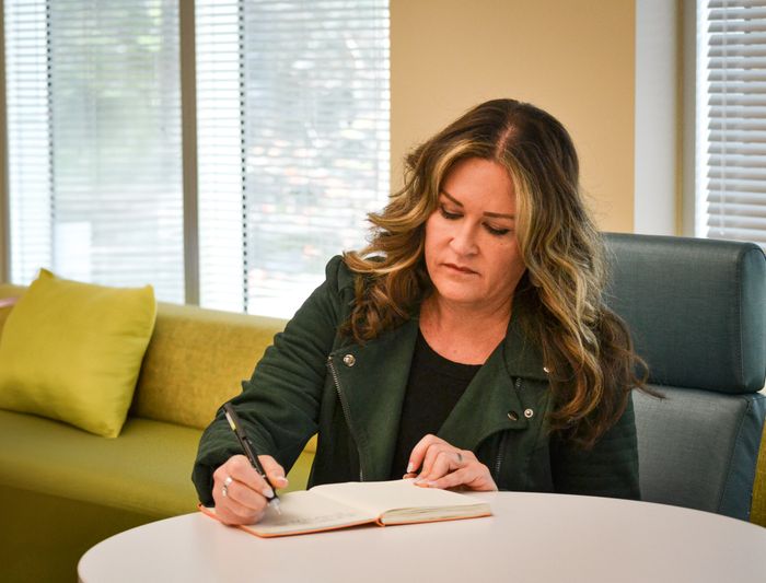 Dr Stevie Taking notes