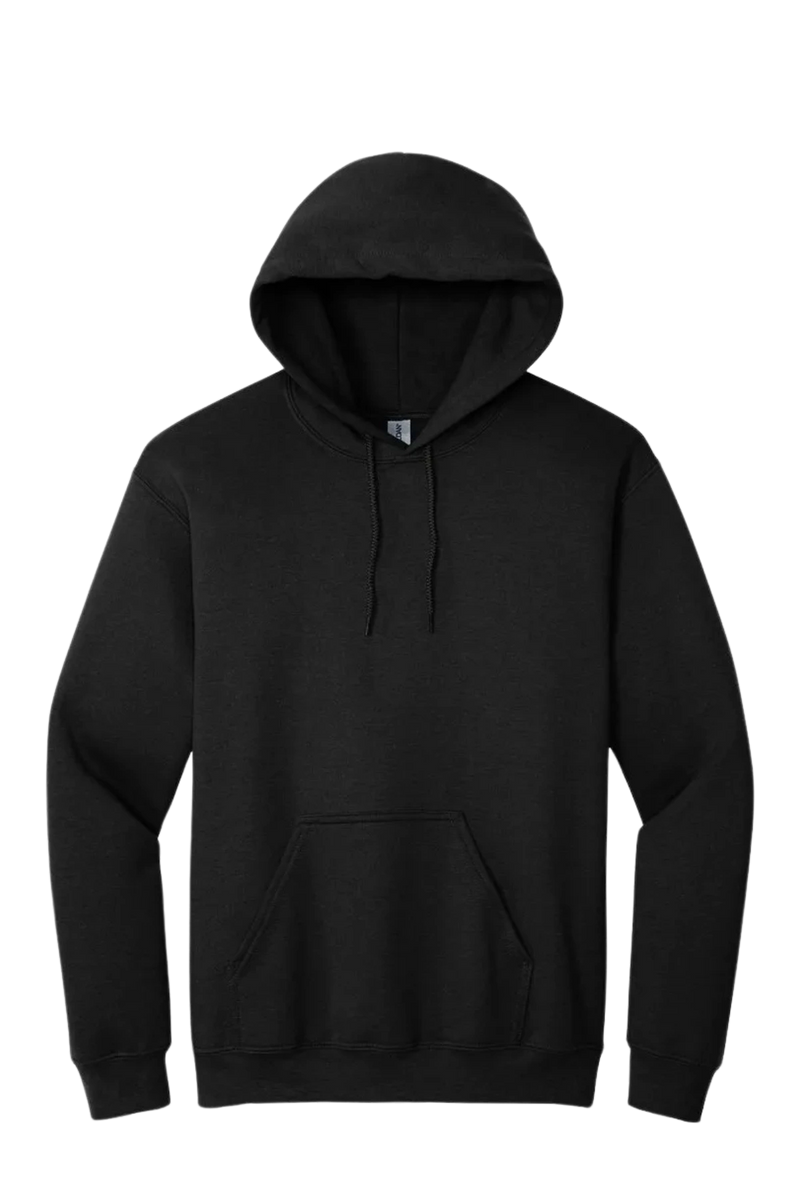 Gildan® Youth Heavy Blend™ Hooded Pullover Sweatshirt - Black