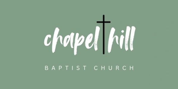 Chapel Hill Baptist Church logo with cross.