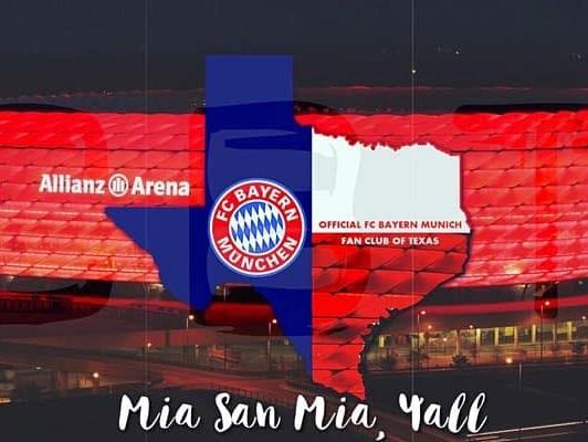 FC Bayern Munich Fan Club of Texas New Braunfels Chapter.  