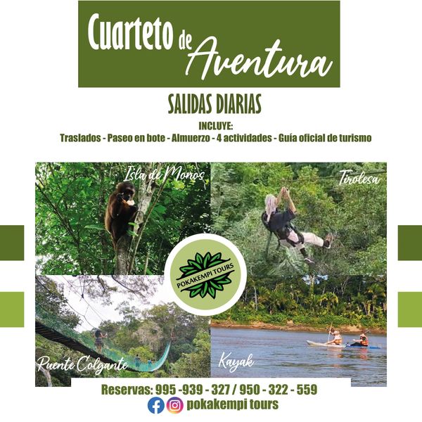 Flyer de Turismo de Aventura 