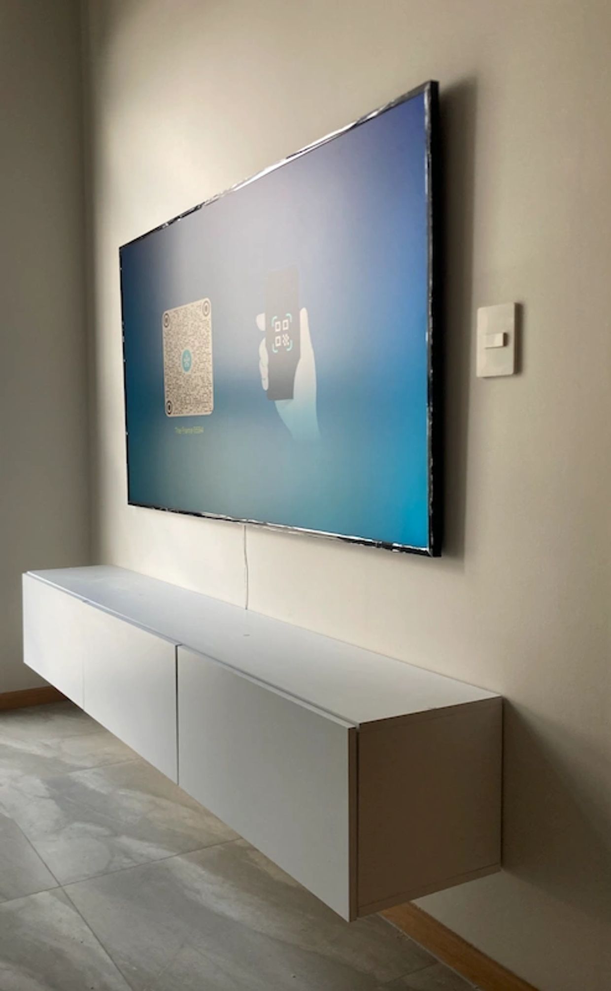 Instalación de pantallas