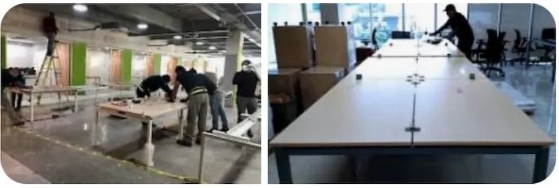 DESARMADO Y ARMADO DE ESCRITORIOS