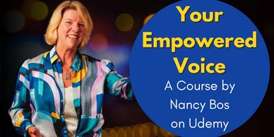 Nancy Bos expert on confidence, fear, overcoming stage fright, performance anxiety, limiting beliefs