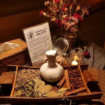 Thai Herbal compress ball massage 
