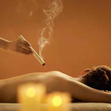 TCM moxibution therapy