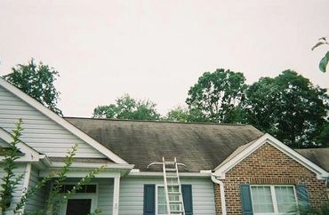 Front view of the before house Cleaning 