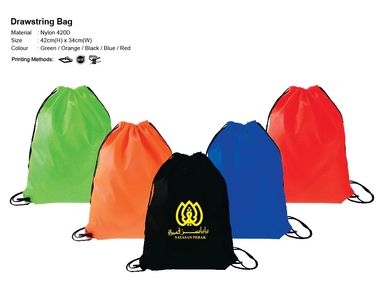 Custom drawstring bags