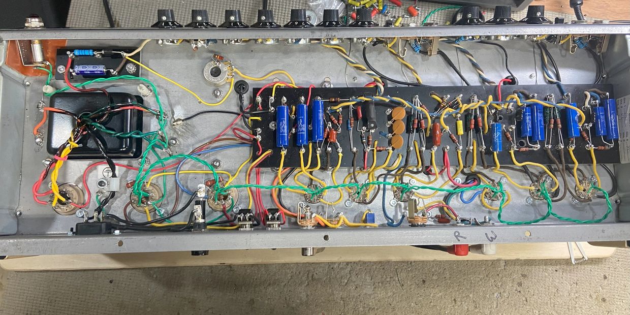 Fender Super Reverb Reissue rebuilt to 1965 specs