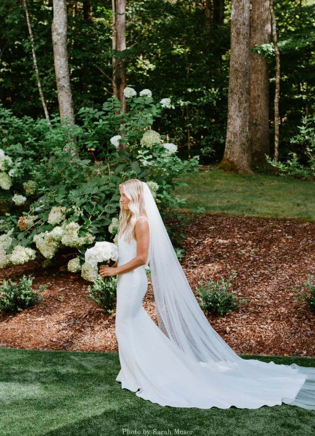 Firefly Lane bride on her wedding day.