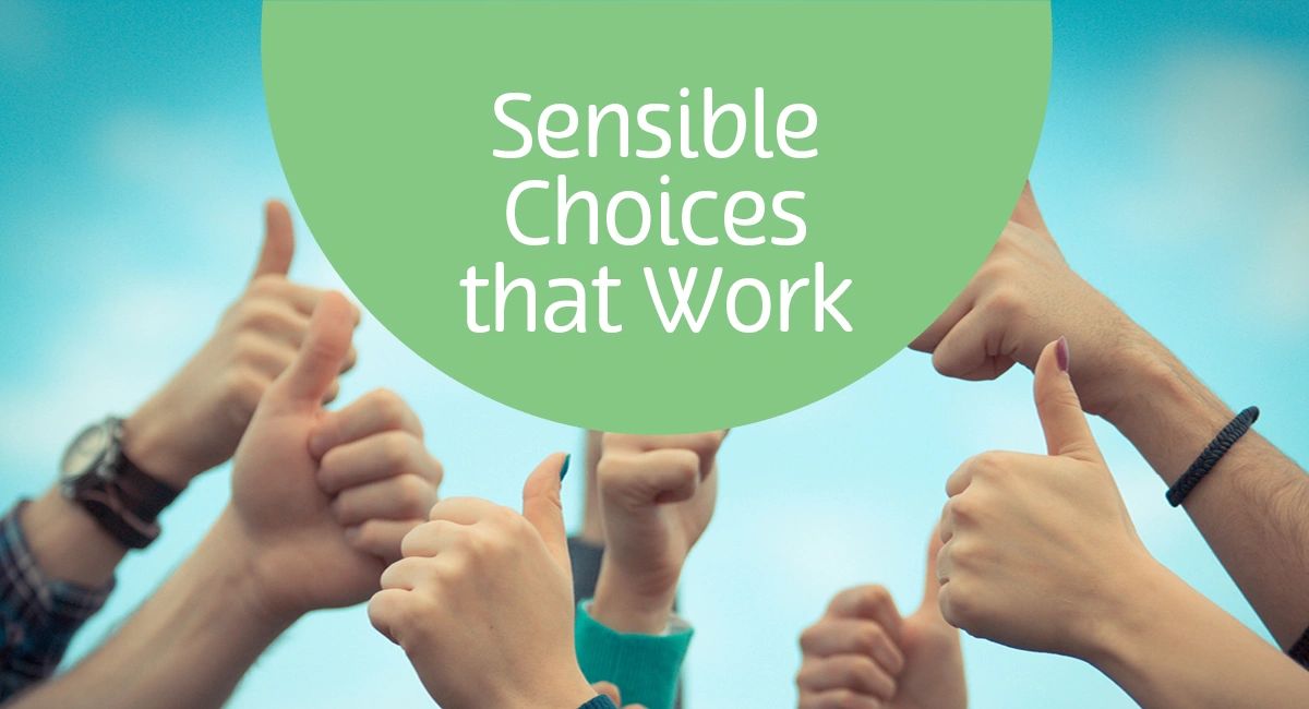 Sensible Choices that Work! 
health coaching gets a "thumbs up"