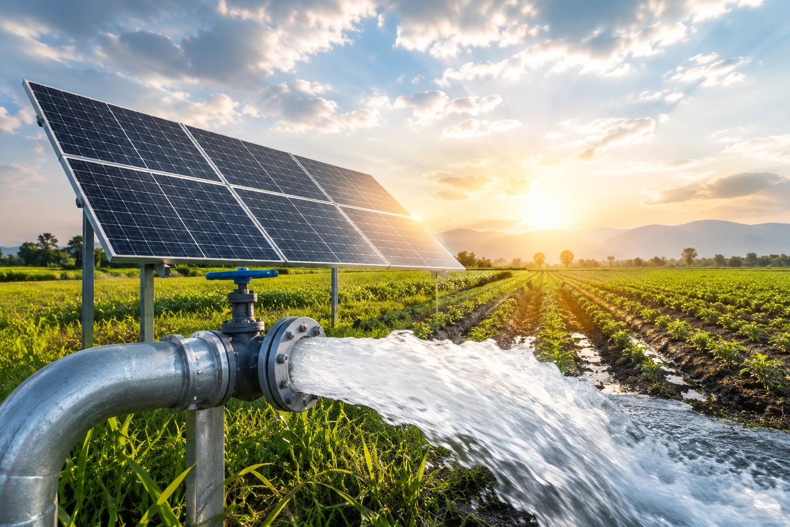 Solar Water Pump - view 1