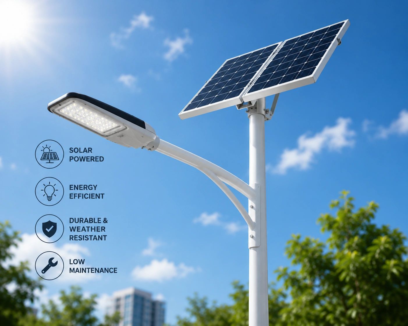 Solar Street Light - view 1