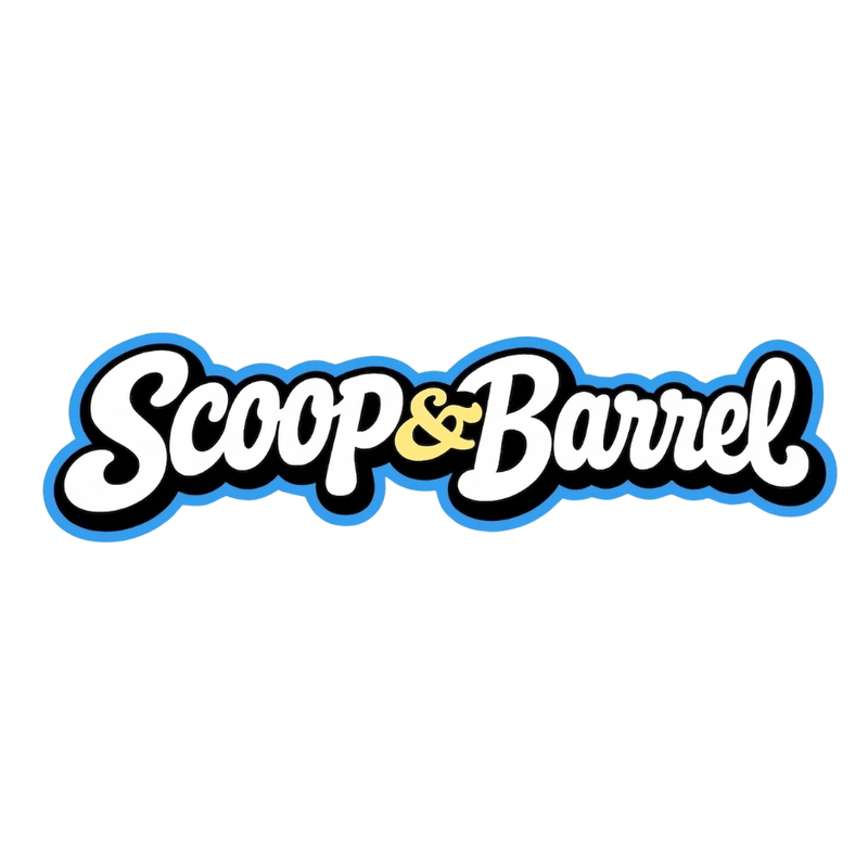 Scoop & Barrel Ice Cream's Logo
