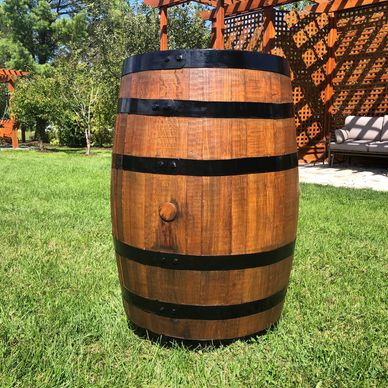 Whiskey Barrel Refurbished 