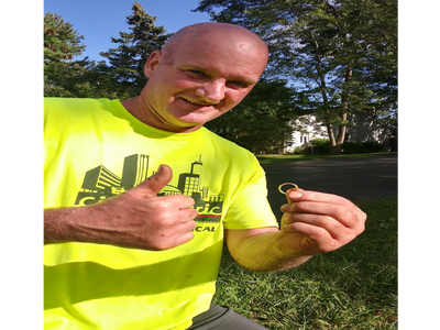 Lost wedding ring in my front yard, lost wedding band playing golf, lost gold ring at the park