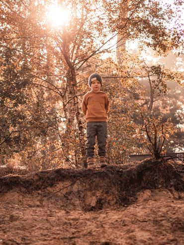 Herbst Shooting Klatenberge Telgte Heidelandschaft Heidekraut Heide Kids Kinder Nachwuchs Goldenhour