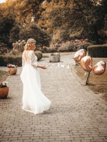 Hochzeit Braut Landhochzeit Münsterland Hof Schulze Rötering Hochzeit Ahlen Warendorf Blumenkranz