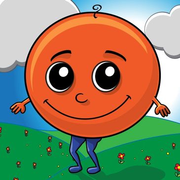 The Orange Circle standing outside