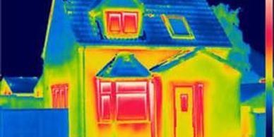 Thermal Imaging shows the energy efficiency of your home. Be Sure First.