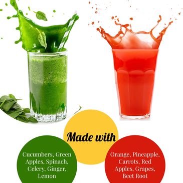 Green Juice & Red Juice