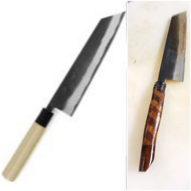 8 Inch Kitchen knife Japanese Style 440C High Carbon Steel Kitchen Chef  Knife With Rose Wood Handle