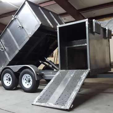 new hydraulic dump trailer on sale