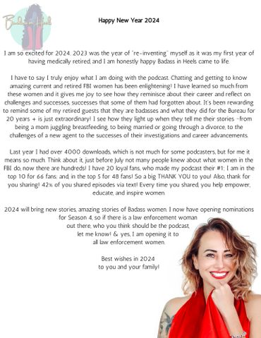 Happy New Year from your host Nancy Aguilar!
