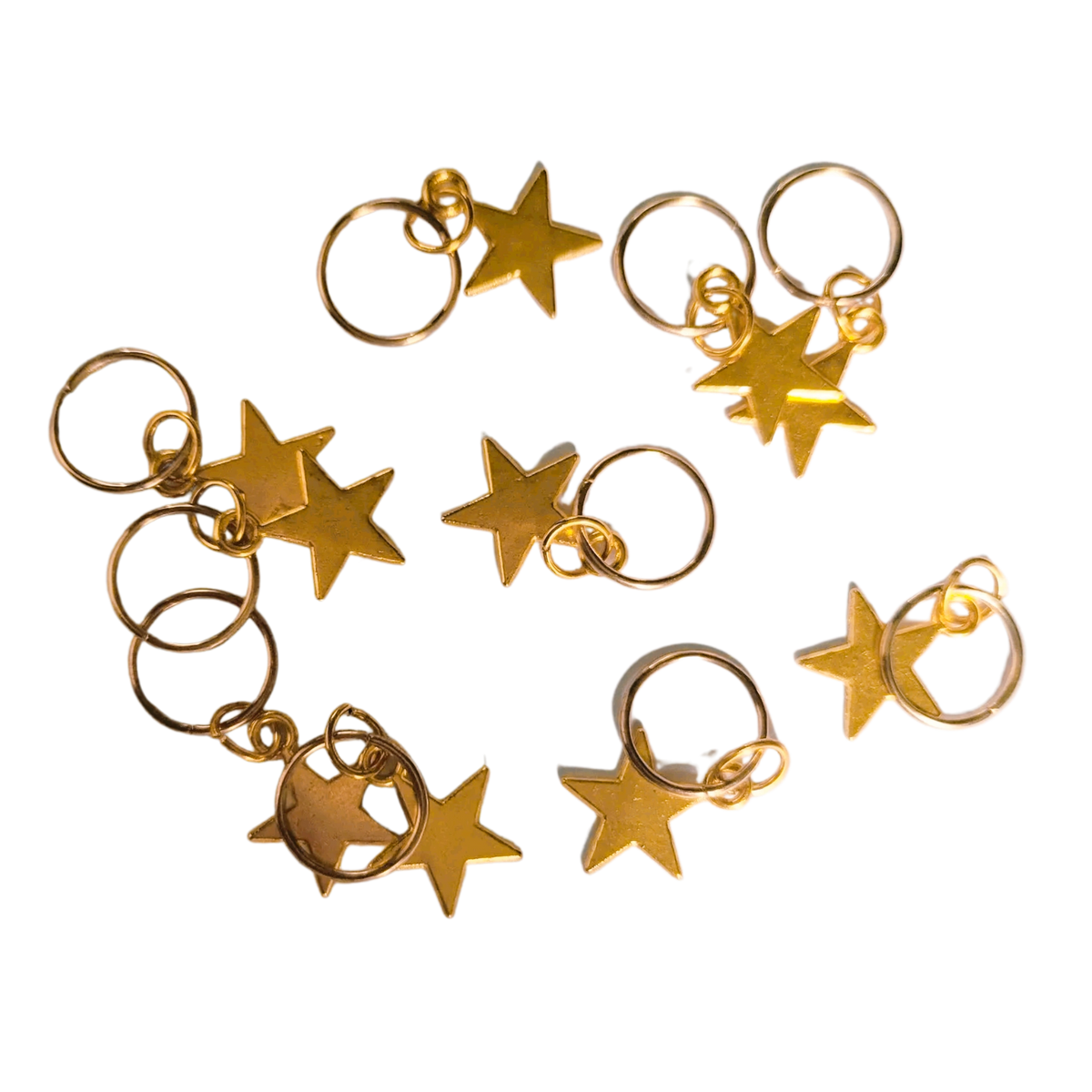 10pc Braid Rings