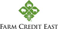 Logo of Grand Circuit East with four green diamonds and text below.