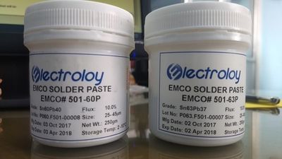 Electroloy leaded solder paste