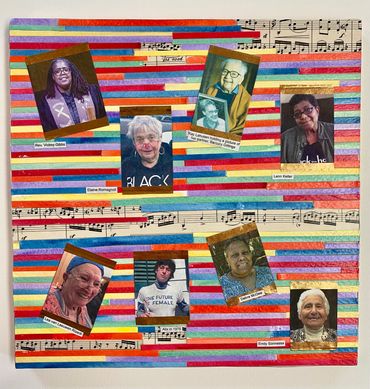 “Lesbian Collection” Collage/Mixed Media
L. Witzke 2023