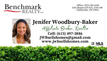 Jenifer Woodbury-Baker
Affiliate Broker
Vision Realty