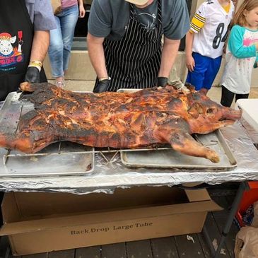 A Whole Hog Presentation for VIP at 901 Popper Throwdown.