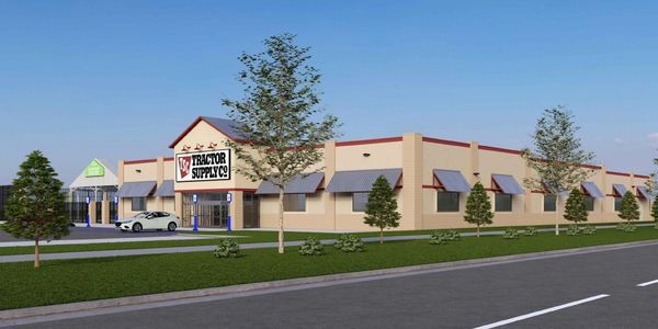 Exterior view of a Tractor Supply Co. store.