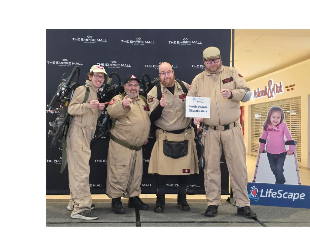 South Dakota ghostbusters mallwalk