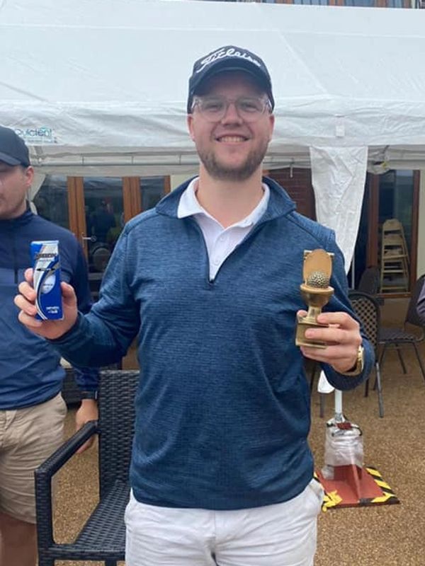 Event: Rayleigh Cup
Date: 8/08/21
Lewis Rackham stableford loser