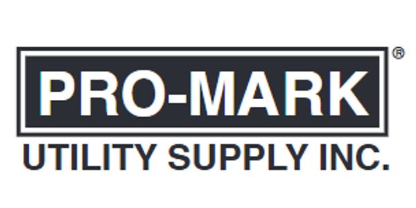 Logo of PRO-MARK Utility Supply Inc. in black and white.