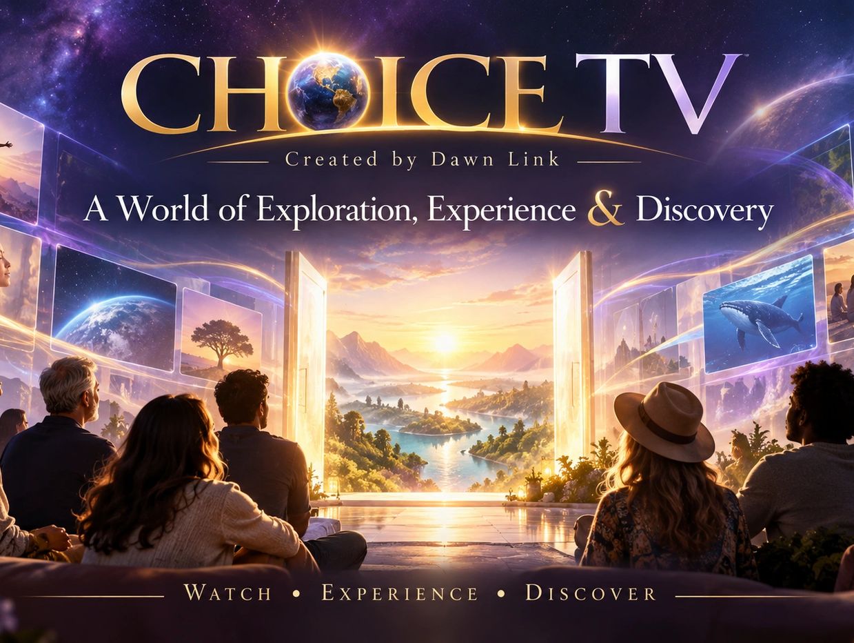 People watching Choice TV, a platform for exploration and discovery.