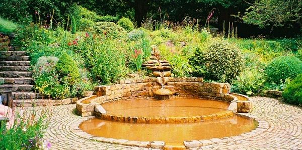 The Chalice Well at Glastonbury, 2009.