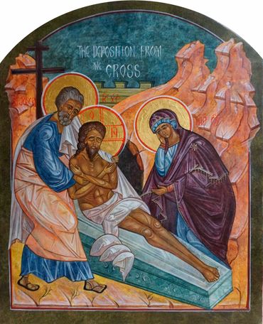 The Deposition from the Cross. Study Icon. Available for Purchase.