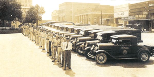 The Made-Rite Company fleet circa 1931.