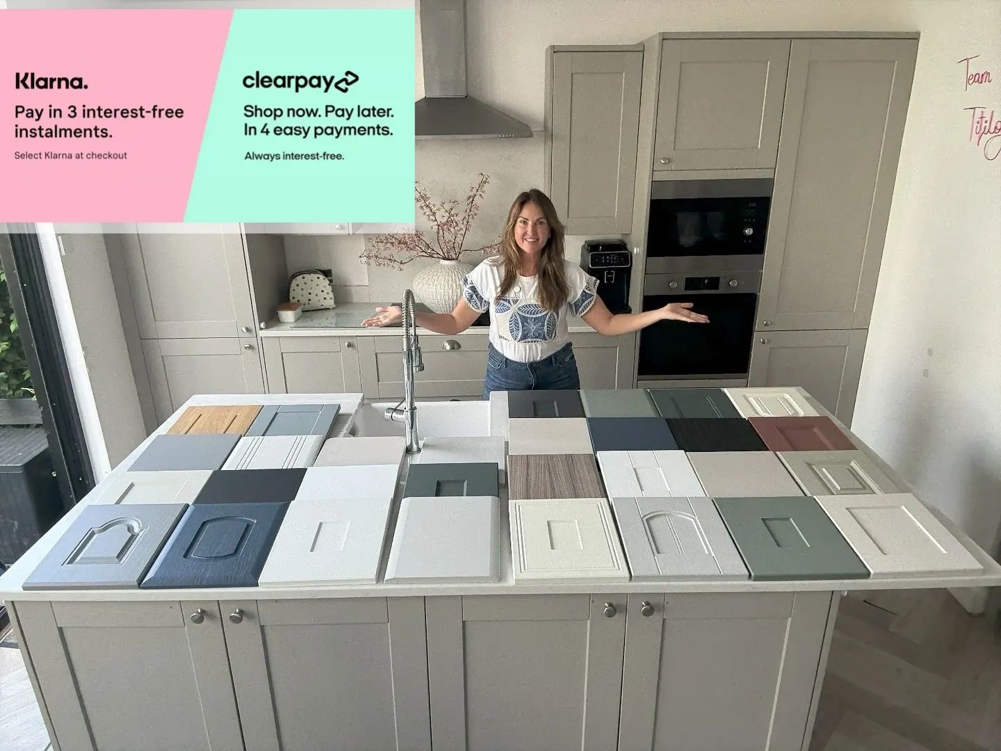 Replacement kitchen doors in Durham by Tyne Doors