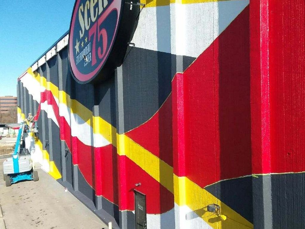 Exterior Painting, Custom, Stripes, Graphics