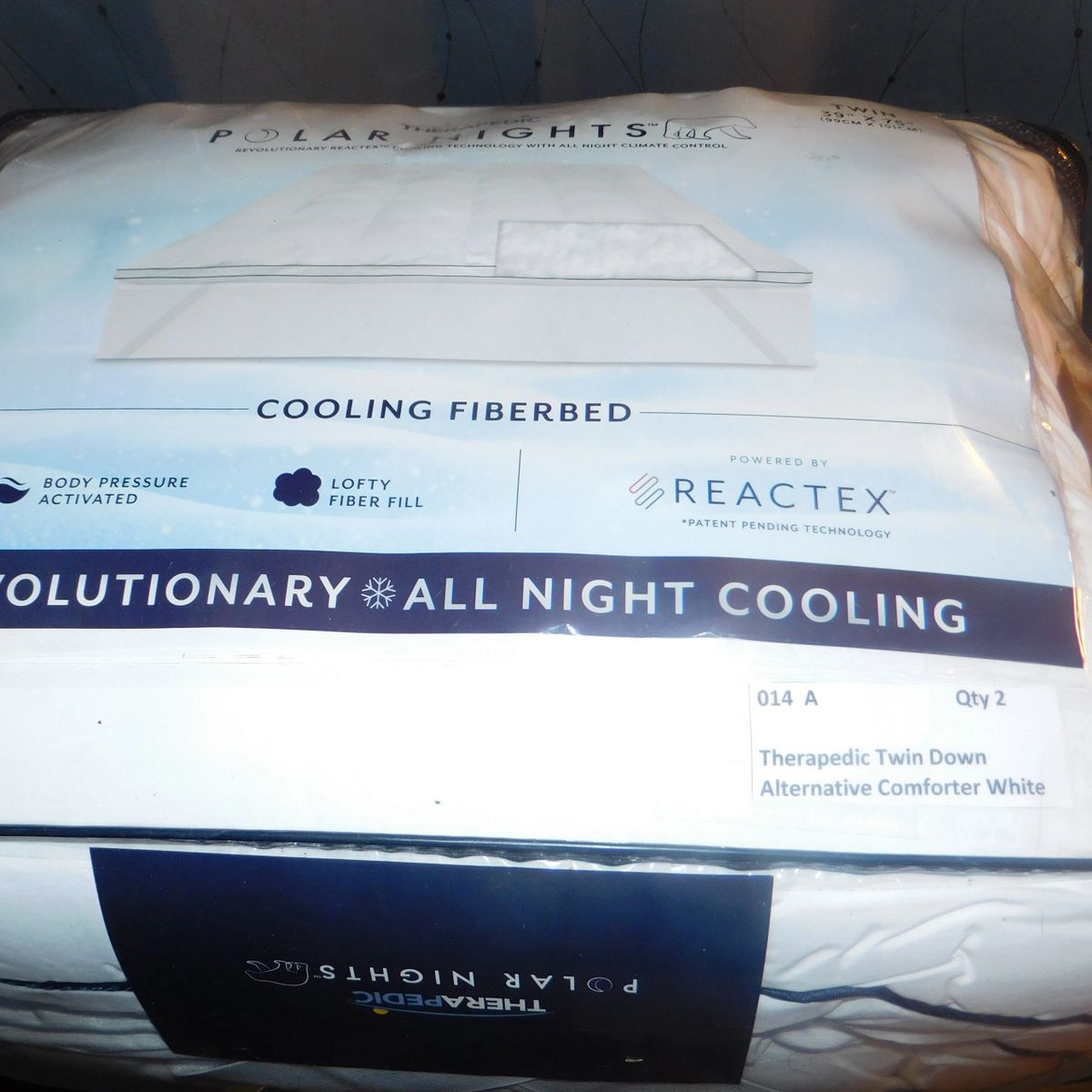 Therapedic® Sleep RX™ Twin Down Alternative Comforter 1