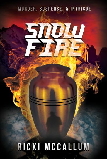 Snow fire Ricki Mccallum poster 