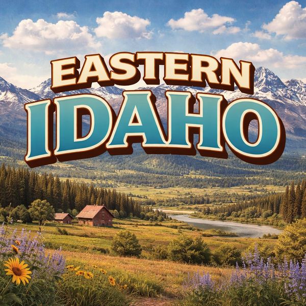 Eastern Idaho location image Idaho falls, Shelley, EAst Idaho
