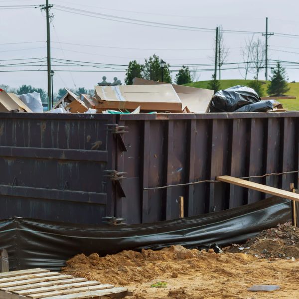 Fast junk removal service for a residential property in Blackfoot.