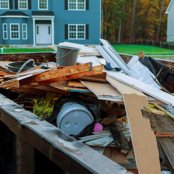 Residential junk removal after a home cleanout in Idaho Falls.